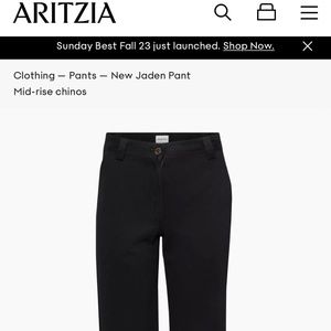 Aritiza Sunday Best New Jaden Pant